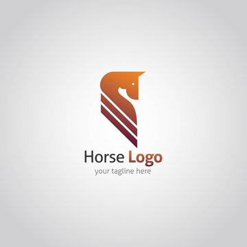 Horse Logo Design Vector
