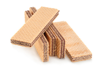Wafer closeup on white