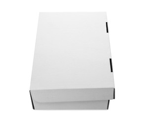Cartoon box isolated on white