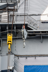 Pulleys on Military Ship