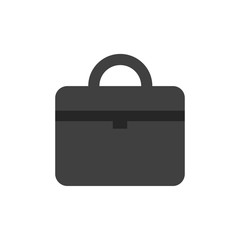Briefcase icon, vector illustration.