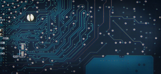 computer chip Electronics motherboard high tech blue