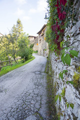 Medieval Catalan village, Spain