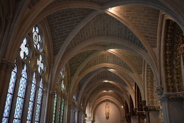 Interior de la Catedral de Burgos.