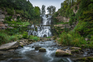 Beautiful waterfall in Upstate New York 