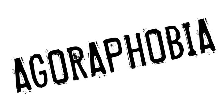 Agoraphobia rubber stamp