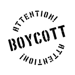 Boycott rubber stamp