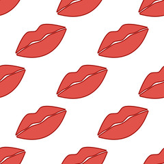 Cool Sexy Seamless Lips