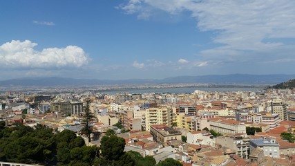 Cagliari, Sardinia, Italy - View of the city