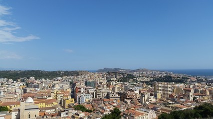 Fototapeta na wymiar Cagliari, Sardinia, Italy - View of the city