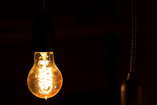 Light bulb in the dark, an idea ...