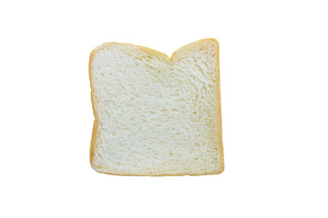 sliced bread isolated