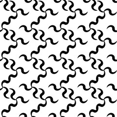 Wavy seamless pattern