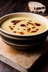 Turkish Lentil Soup with fried butter sauce / Mercimek corbasi