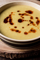 Turkish Lentil Soup with fried butter sauce / Mercimek corbasi