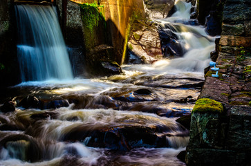 Kvarnby rapids in Mölndal Sweden