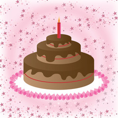 Valentines day cake