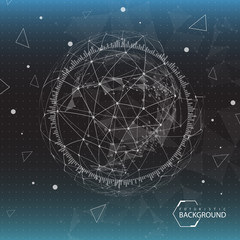 black and white futuristic background