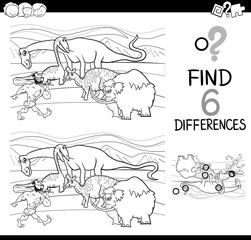 differences activity for coloring