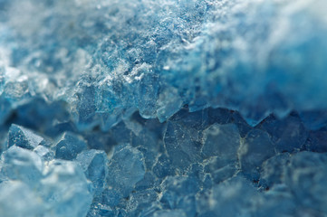  Agate is a cryptocrystalline variety of crystal quartz. Macro