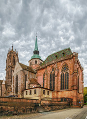 Obraz premium St. George's Church, Selestat, Alsace, France