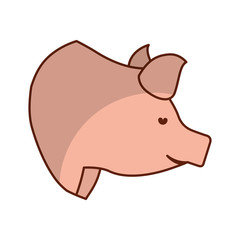 pork meat butchery icon vector illustration design