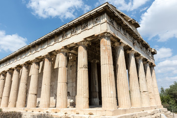 Obraz premium Greek temple in Athens, Parthenon