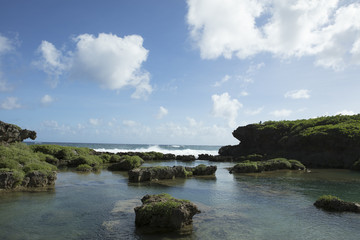 View of Inarajan Natural Pool