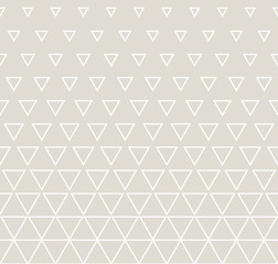 Abstract geometry subtle fashion triangle halftone pattern