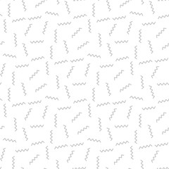 Abstract geometric gray deco art memphis fashion subtle pattern