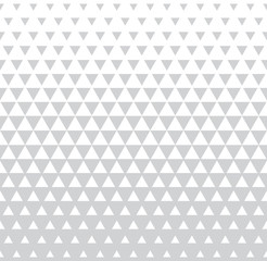 Abstract subtle geometric hipster fashion design print halftone triangle pattern