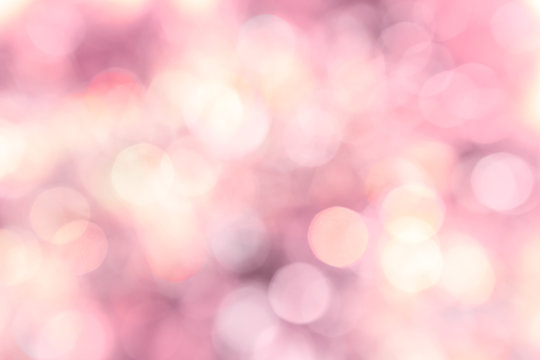 Abstract pink-violet bokeh background