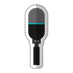 microphone device isolated icon vector illustration design