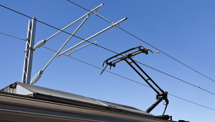 Pantograph and Catenary Wire