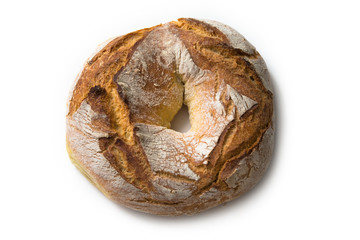Pane Italiano su fondo bianco