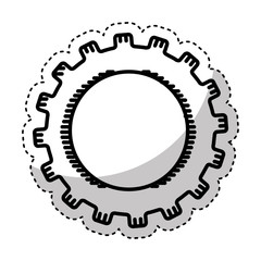 gears machine isolated icon vector illustration design