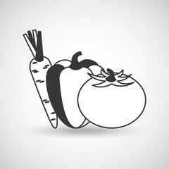healthy food isolated icon vector illustration design