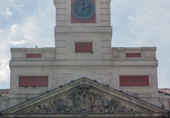 Detalle de la Casa de Correos