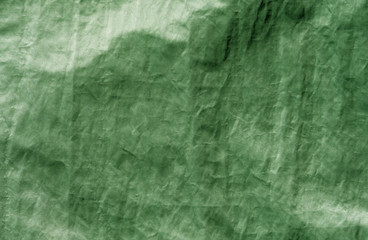 Green color textile surface