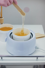 Paste for sugaring in beauty salon