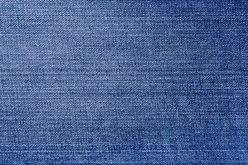 Blue color denim close up.