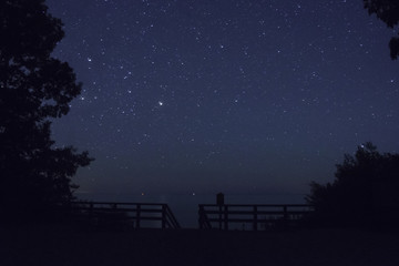 Night Sky in the Upper Peninsula of Michigan.