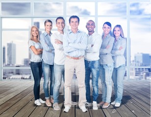 Obraz premium Group of people.