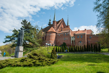 Nicolaus Copernicus monument, Frombork, Poland. © DawidDobosz
