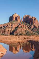 Cathedral Rock Reflection Sedona Arizona