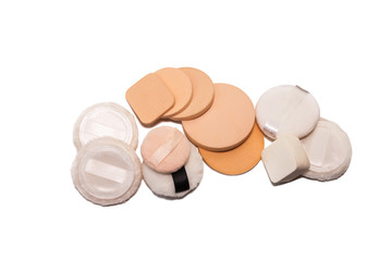 powder boxes for a make-up.