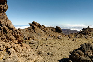 Fototapeta na wymiar Mount Tiede Volcano Tenerife Canary Islands