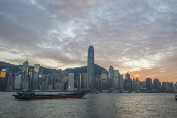 香港詠香江夜景