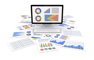 PCとビジネス資料