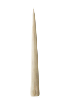 Fototapeta Ivory tusk on white background